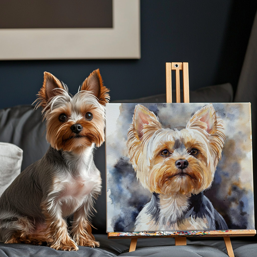 Watercolor Painting Canvas