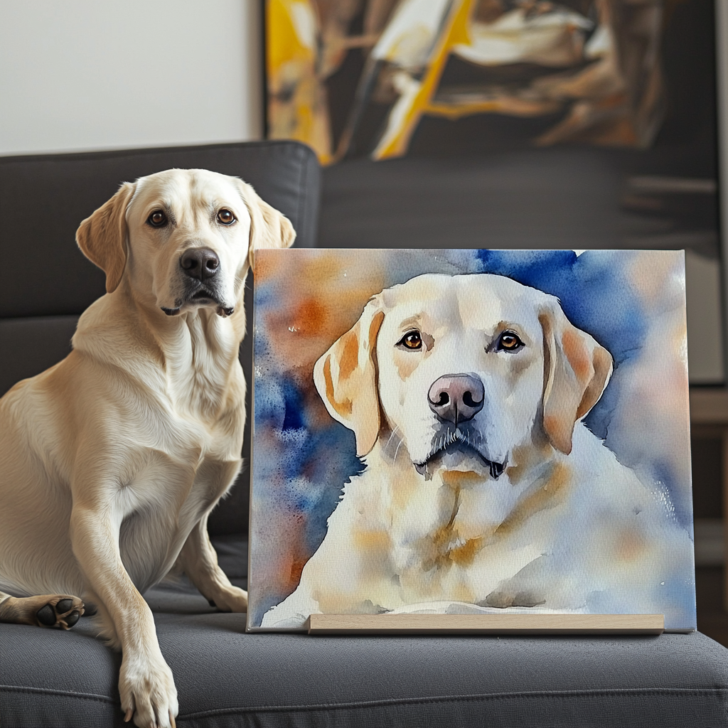 Watercolor Painting Canvas