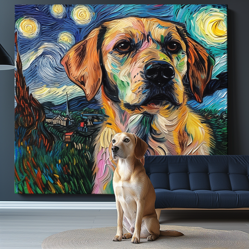 Starry Night vs. Traditional Pet Portraits: Choosing the Right Canvas for Your Home