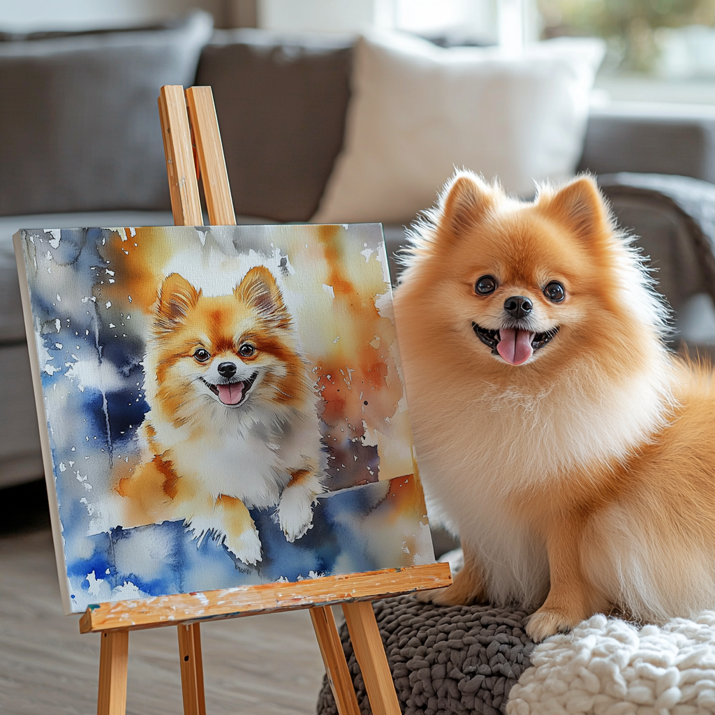 Watercolor Painting Canvas