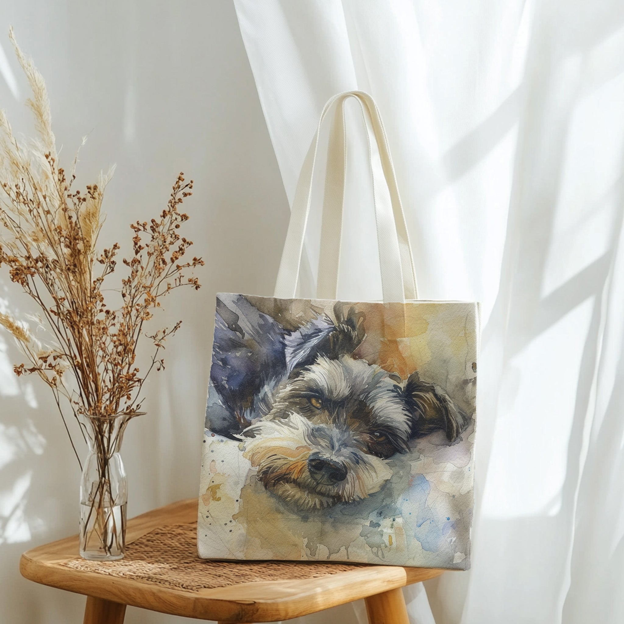 Watercolor Painting Tote Bag